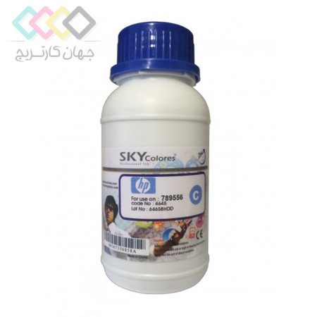 جوهر 200 میلی لیتر SKY آبی برای پرینترهای HP