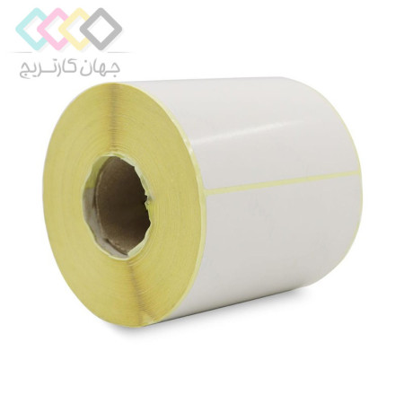 لیبل (برچسب) کاغذی تک ردیفه Paper Label 100×150